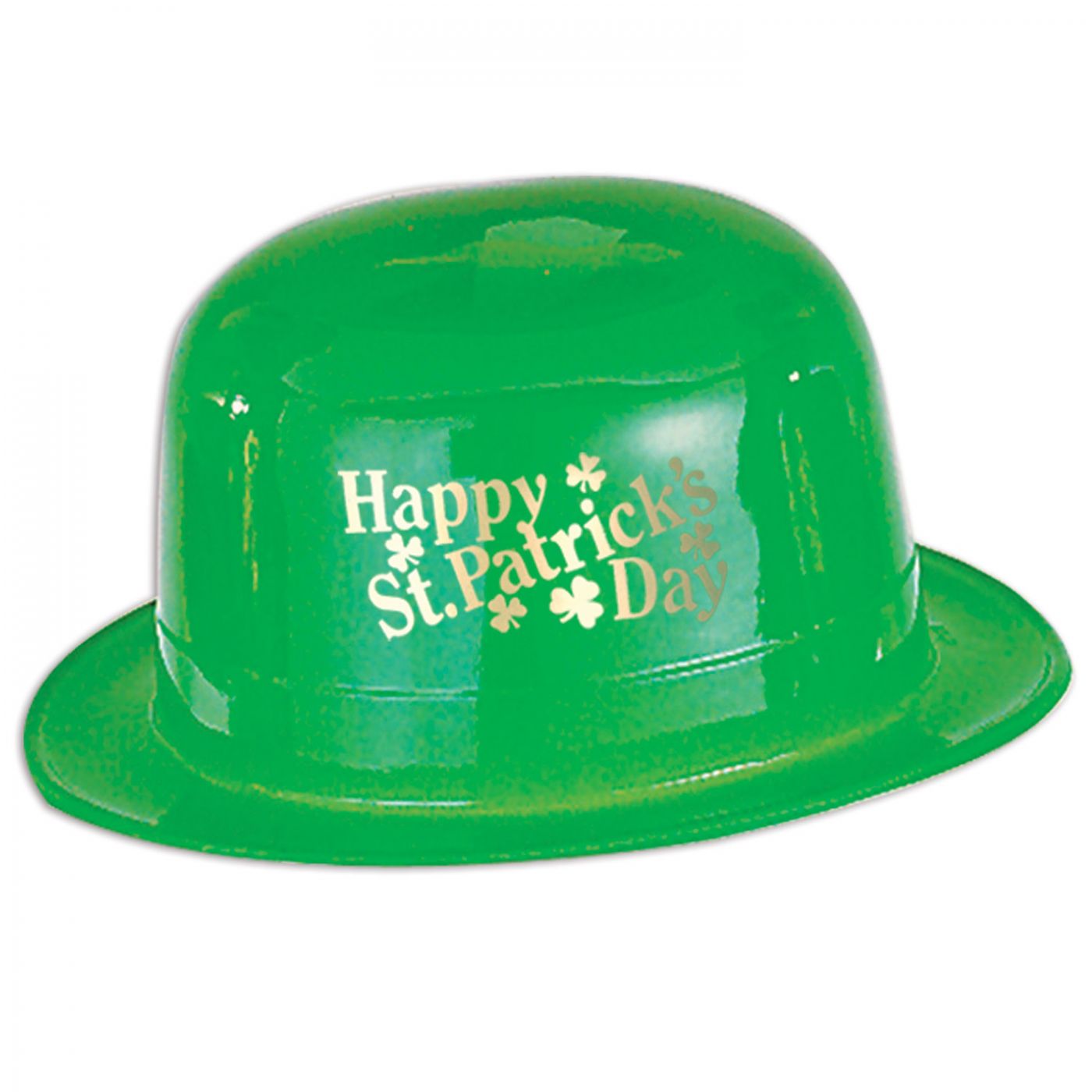 Plastic Happy St Patrick's Day Derby (48) image