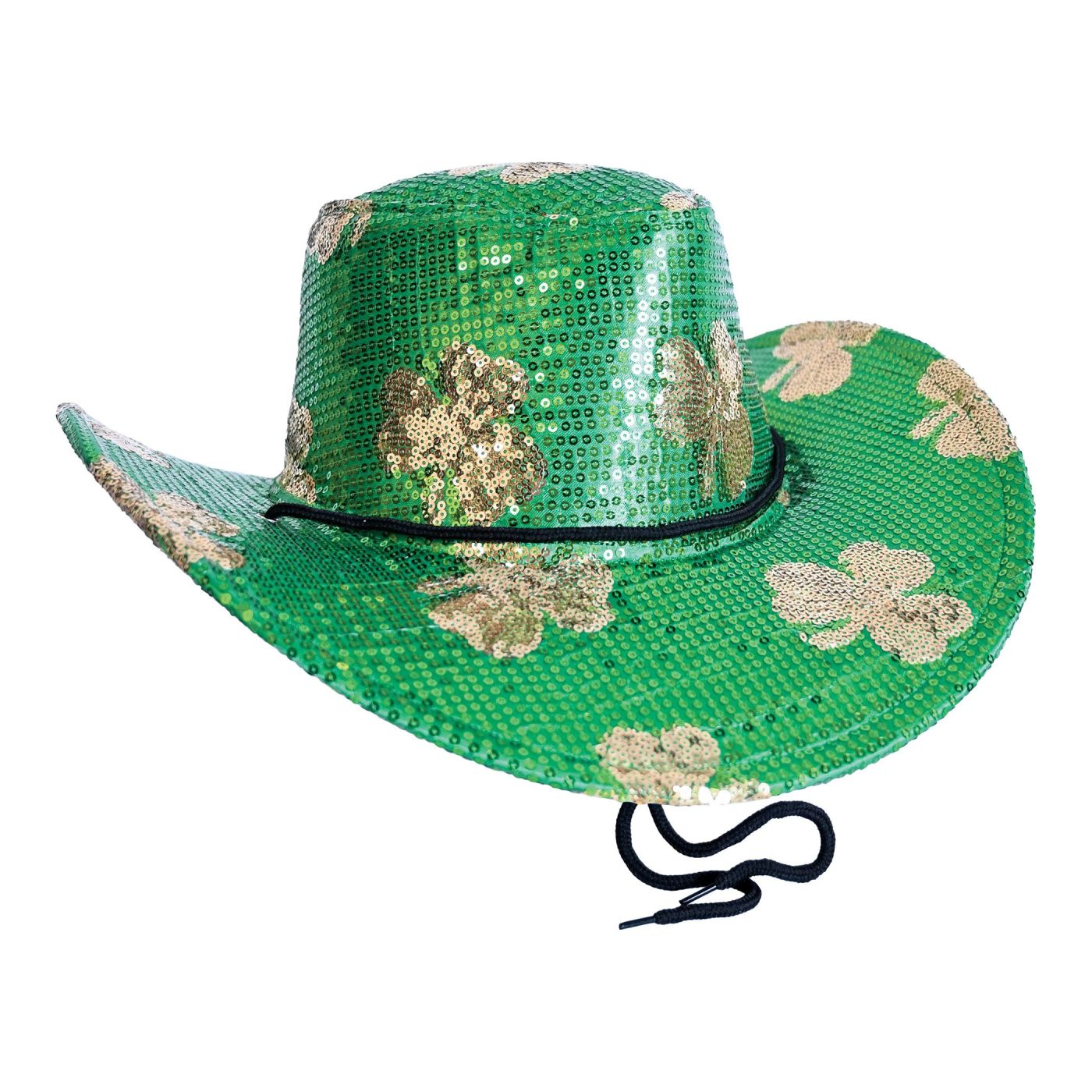 Sequined St.Patrick's Day Cowboy Hat (6) image