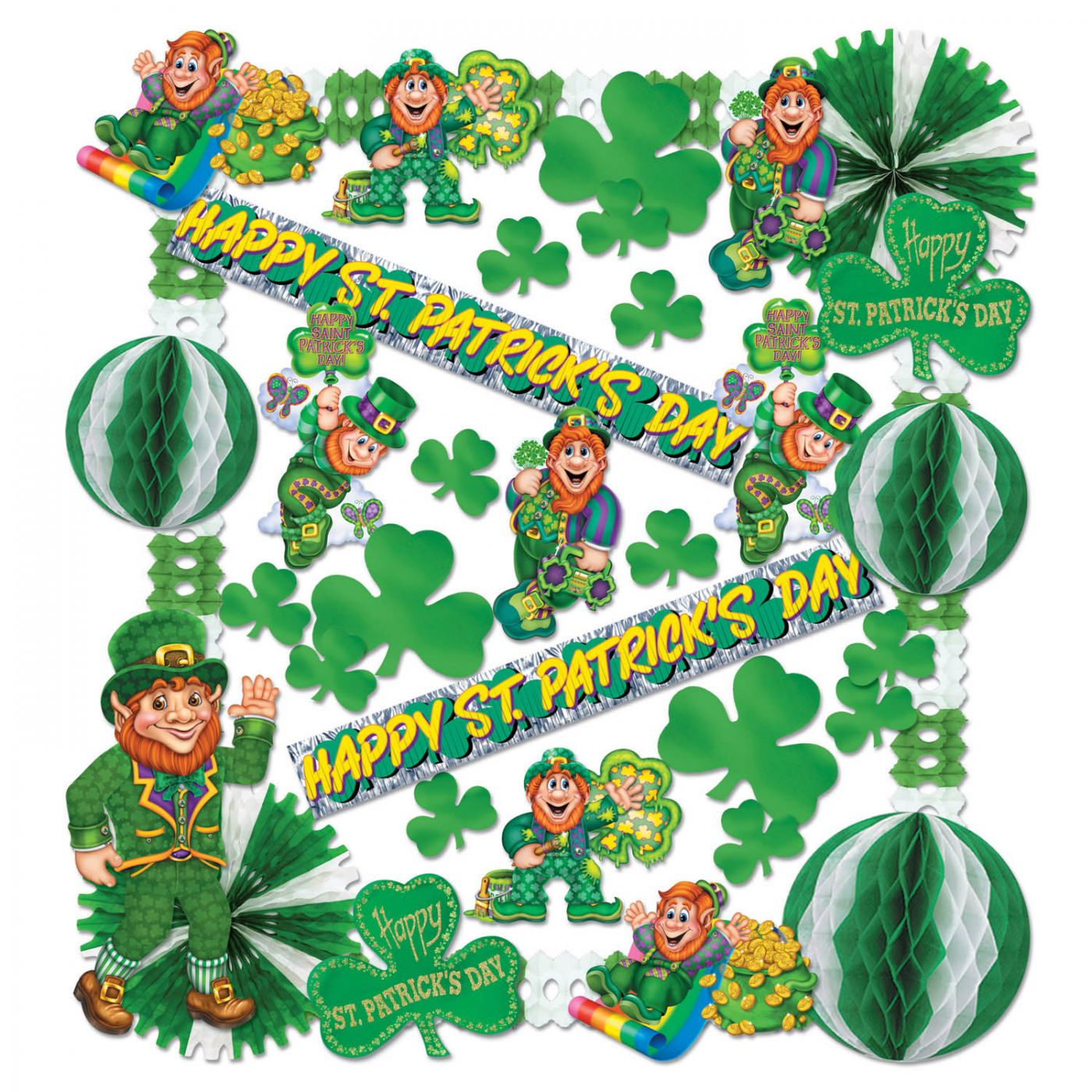 St Patrick Decorating Kit - 38 Pcs (1) image