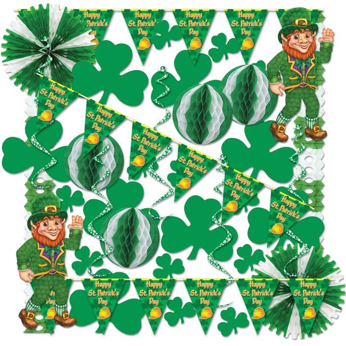 St Patrick Decorating Kit - 38 Pcs (1) image