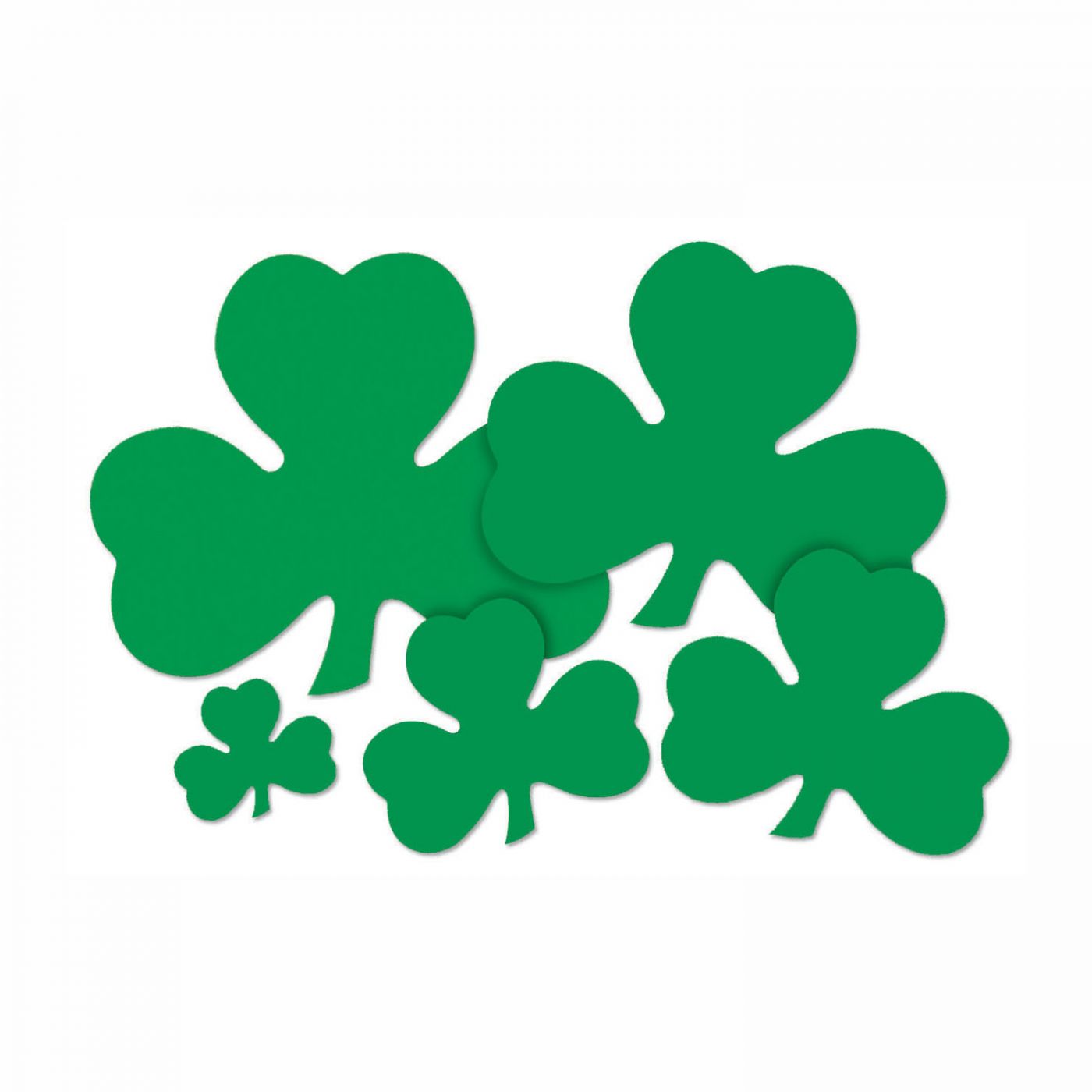 Printed Shamrock Cutout (36) image