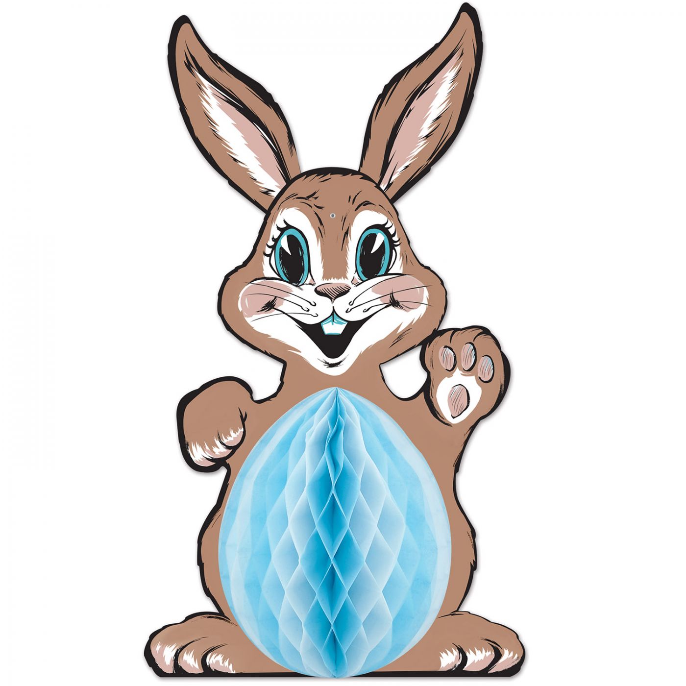 Vintage Easter Tissue Bunny image