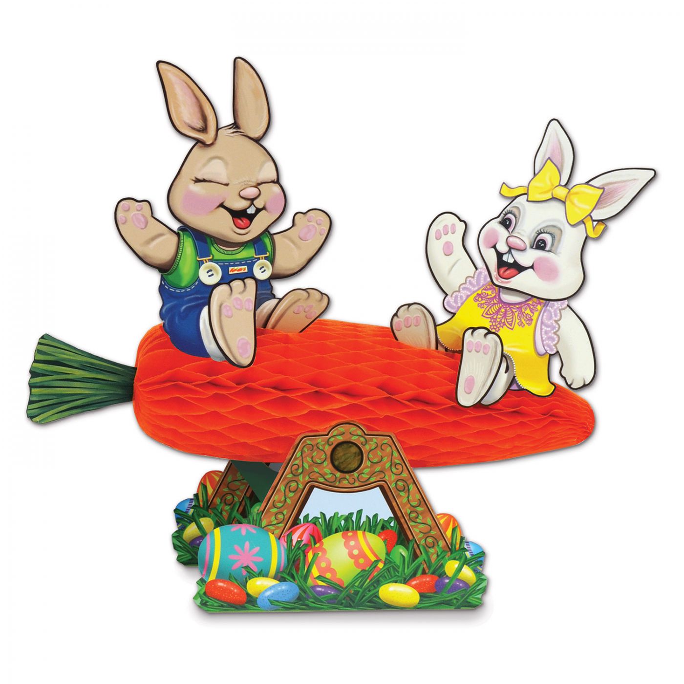 Image of Carrot Seesaw w/Bunnies
