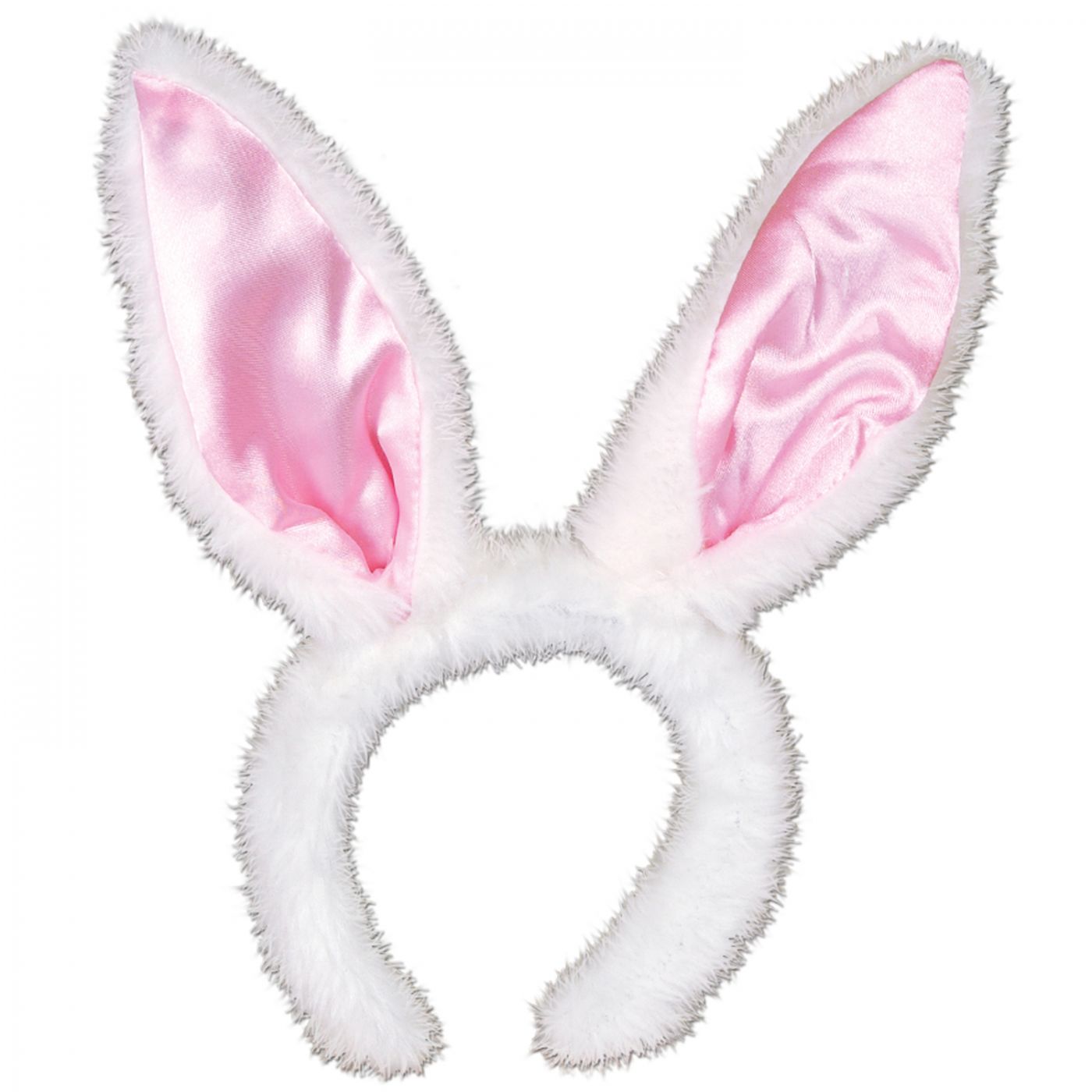 Plush Satin Bunny Ears (12) image