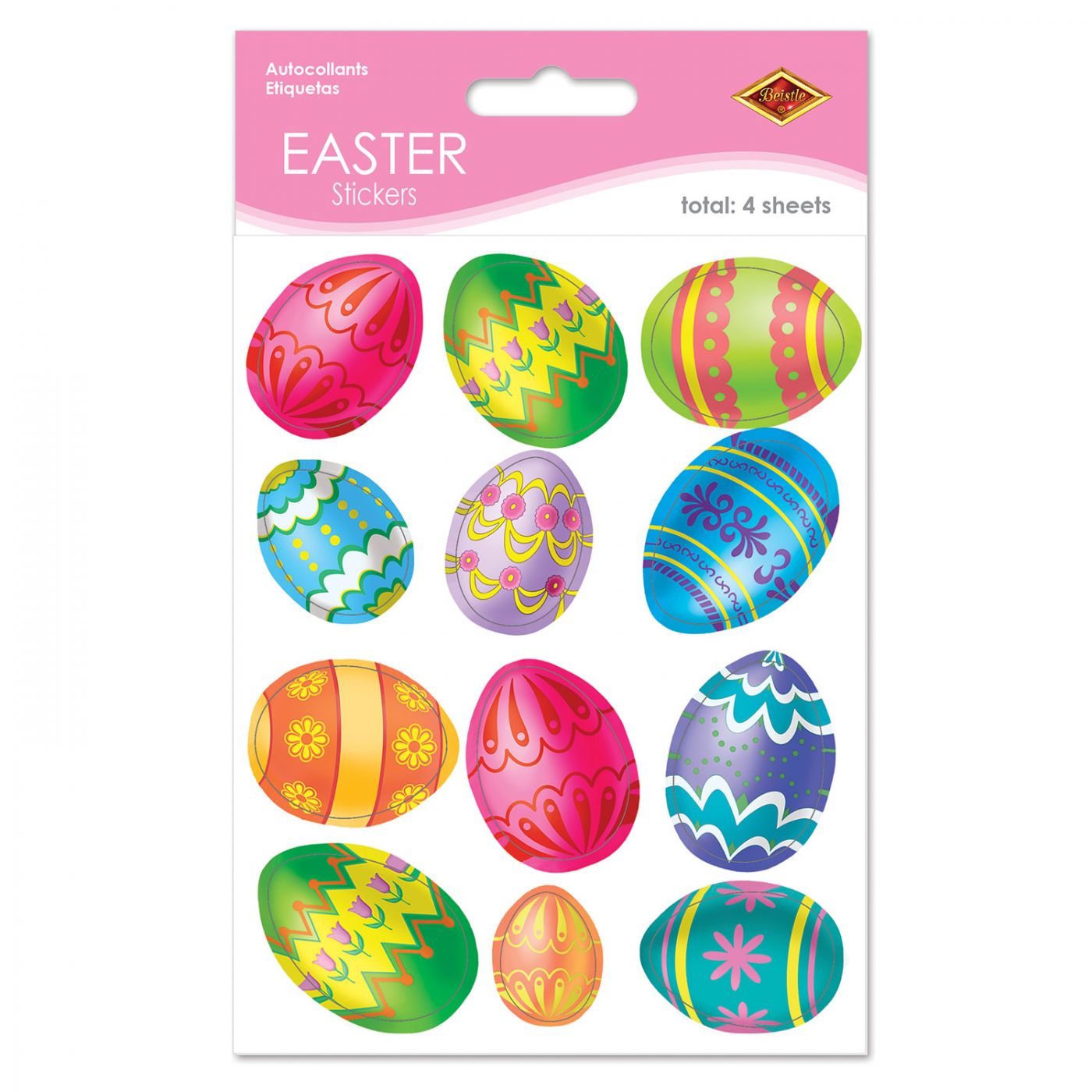 Easter Egg Stickers (12) image