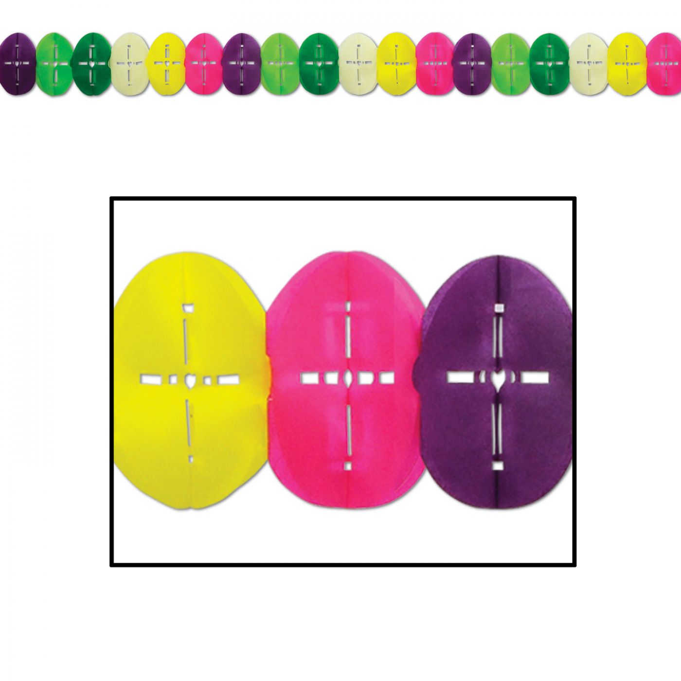 Easter Egg Garland (12) image