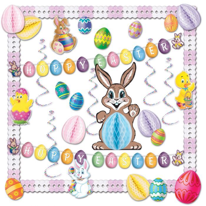 Easter Decorating Kit - 32 Pcs (1) image