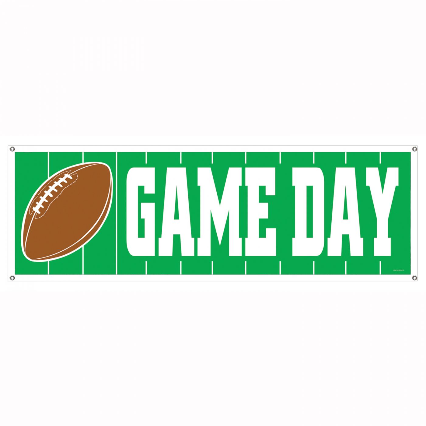 Game Day Football Sign Banner image