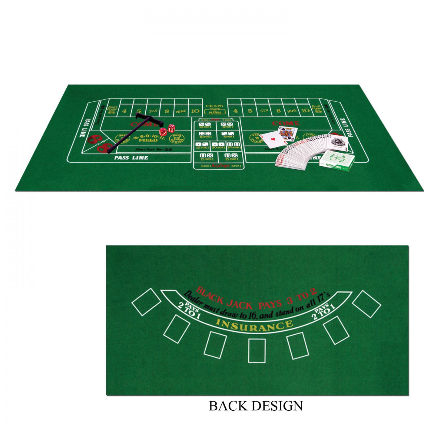 Blackjack/Craps Set (6) image