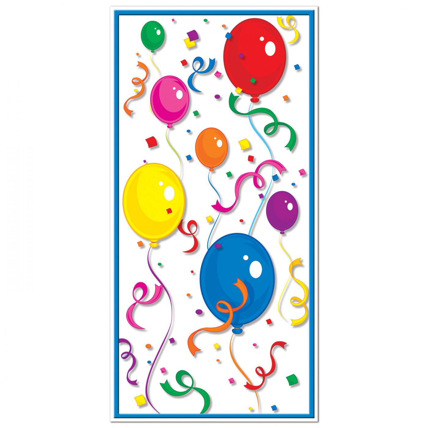 Balloons & Confetti Door Cover (12) image