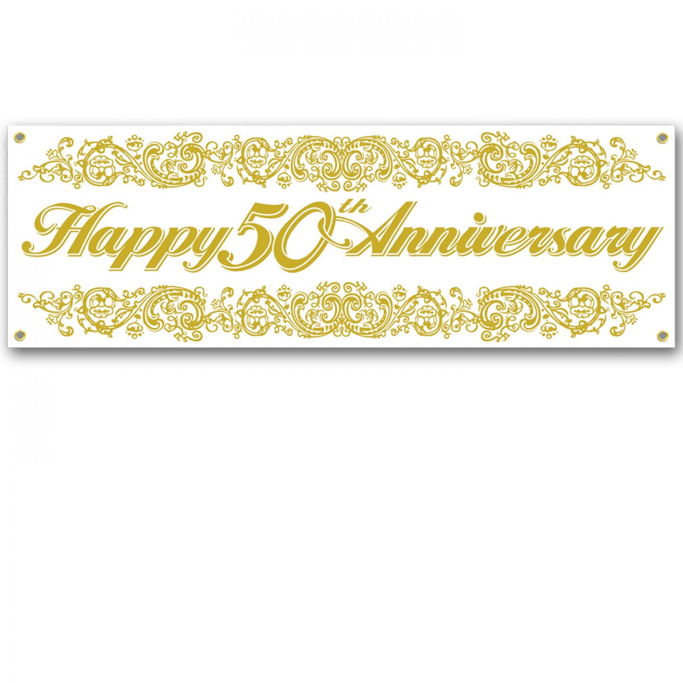 Image of 50th Anniversary Sign Banner