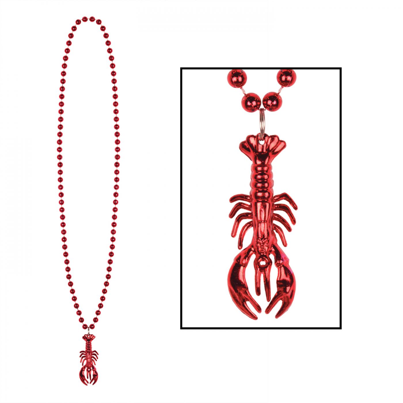 Beads w/Crawfish Medallion image