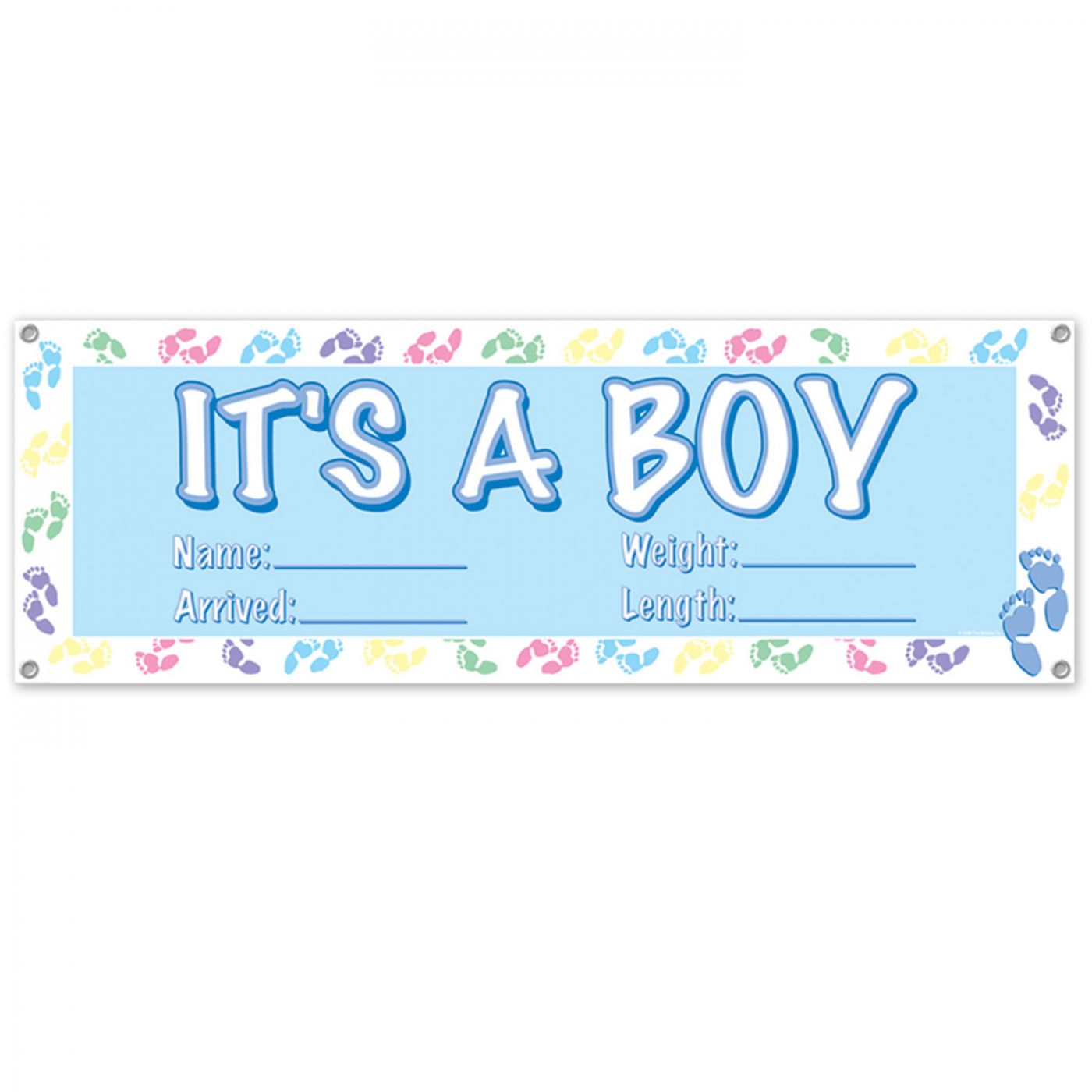 It's A Boy Sign Banner (12) image