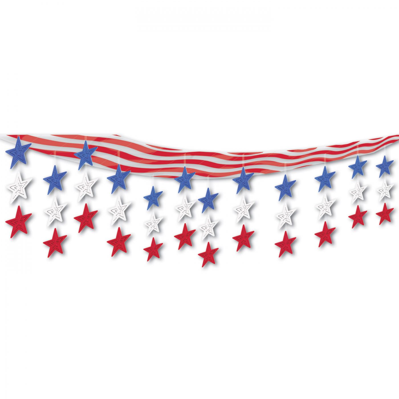 Stars & Stripes Ceiling Decor (6) image