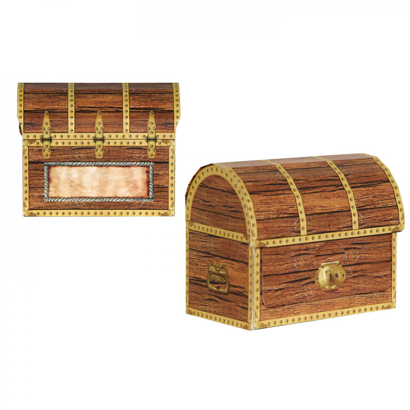 Pirate Treasure Chest Favor Boxes (12) image