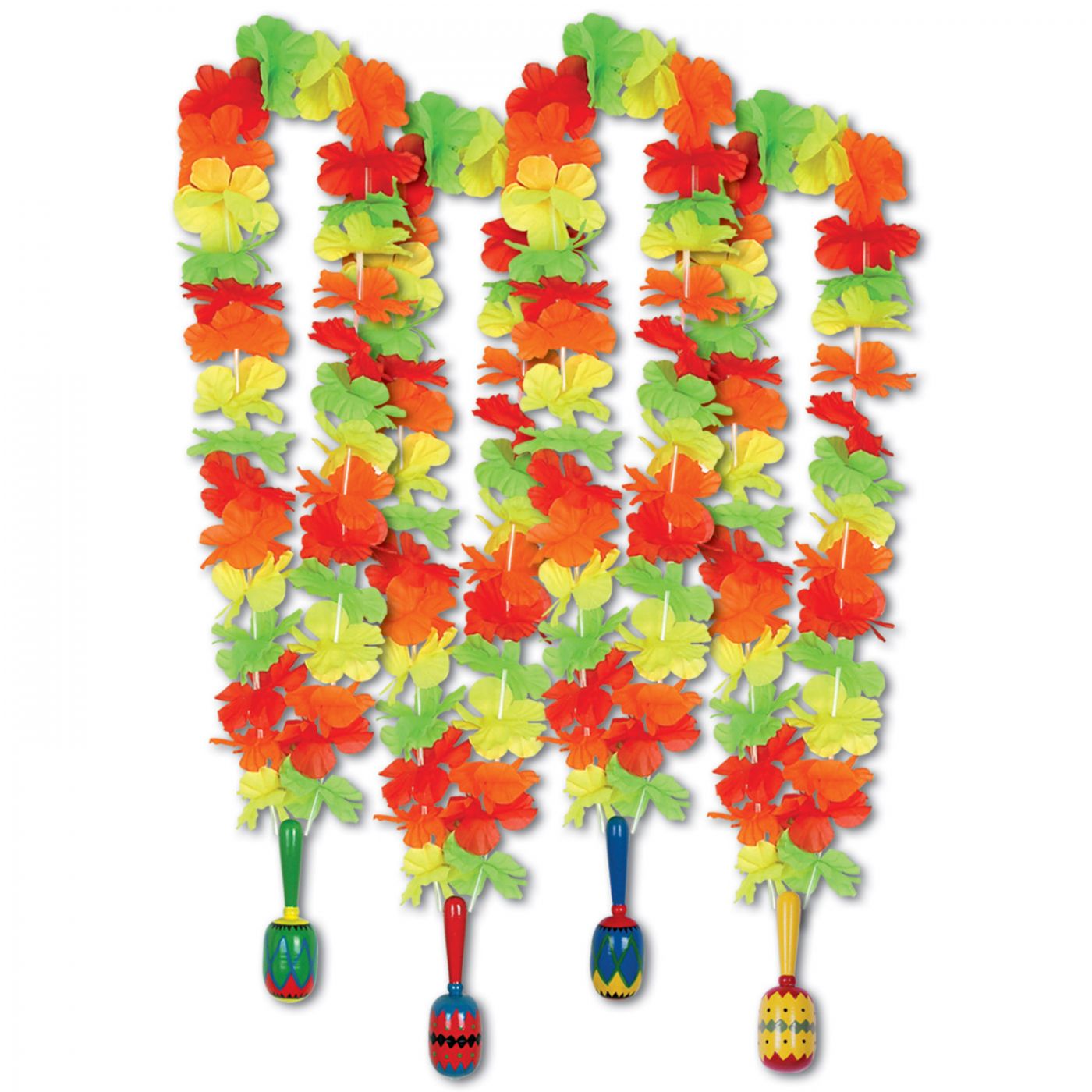 Fiesta Lei w/Maraca Medallion (12) image