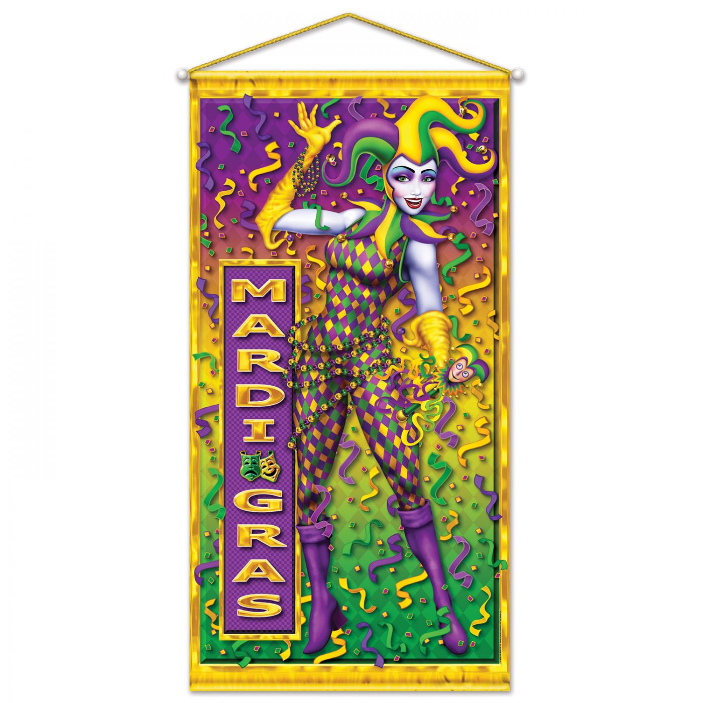 Mardi Gras Door/Wall Panel (12) image