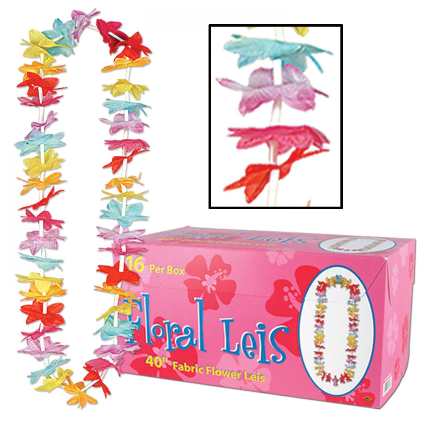 Floral Leis w/Printed Retail Carton (1) image