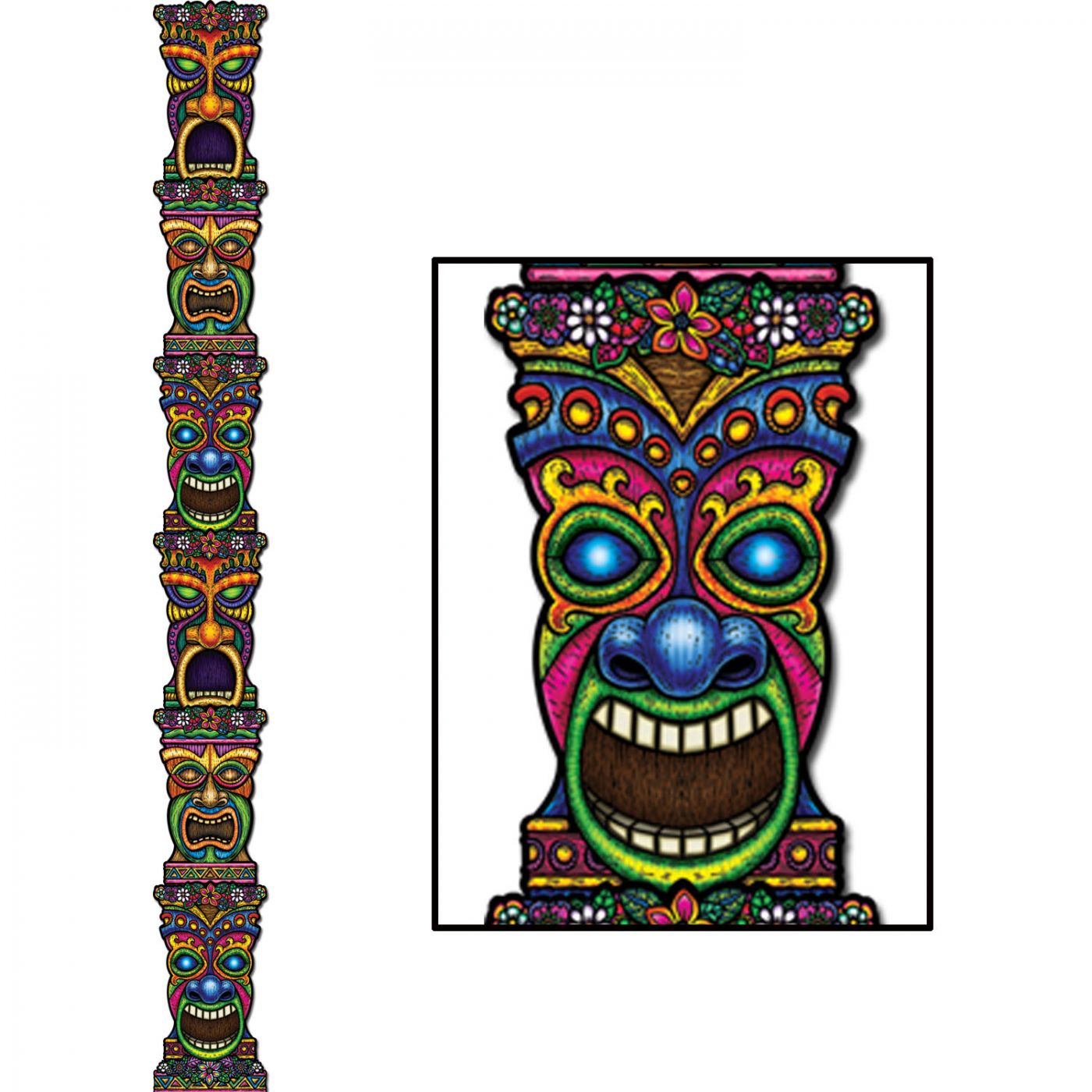 Jointed Tiki Totem Pole (12) image