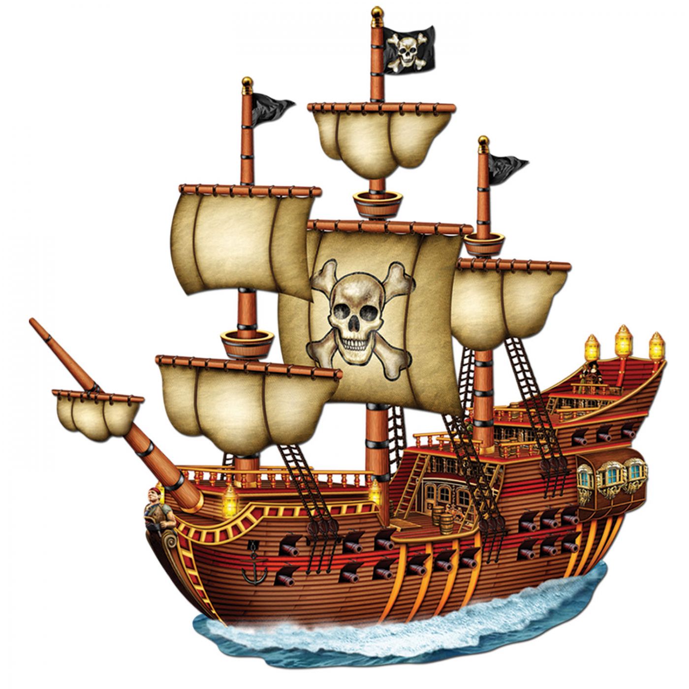 Jointed Pirate Ship image