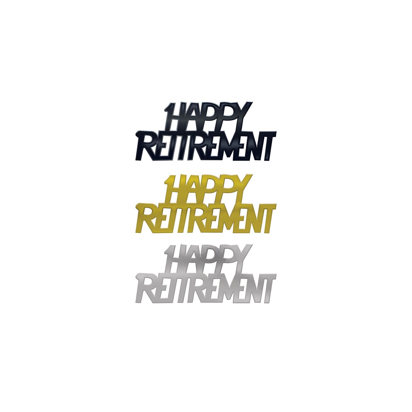 Happy Retirement Fanci-Fetti (12) image