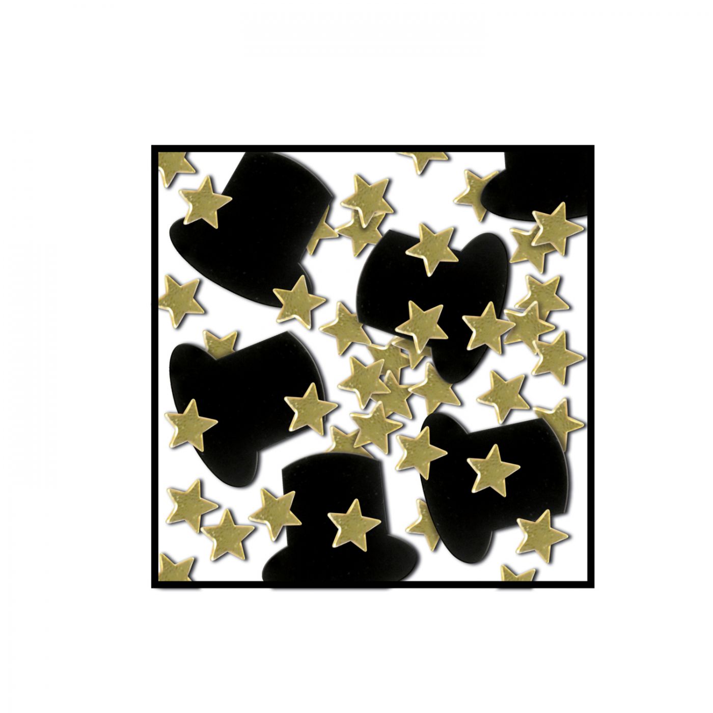 Fanci-Fetti Top Hats & Mini Stars (12) image