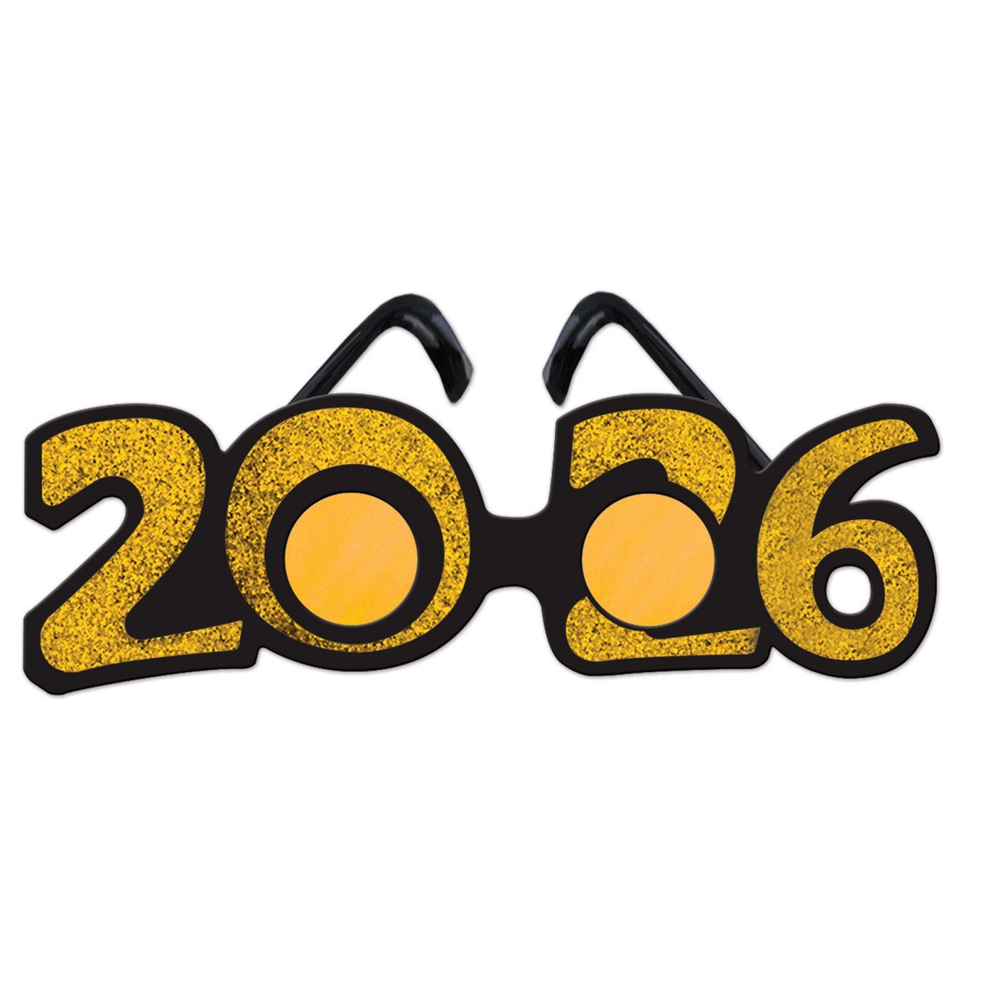 "2026" Glittered Plastic Eyeglasses (12) image