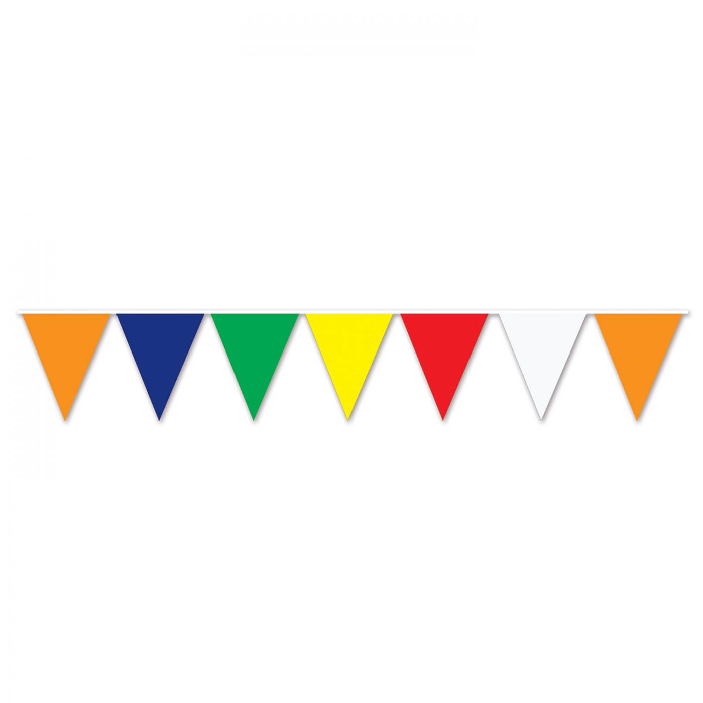 Multi-Color Pennant Banner (12) image