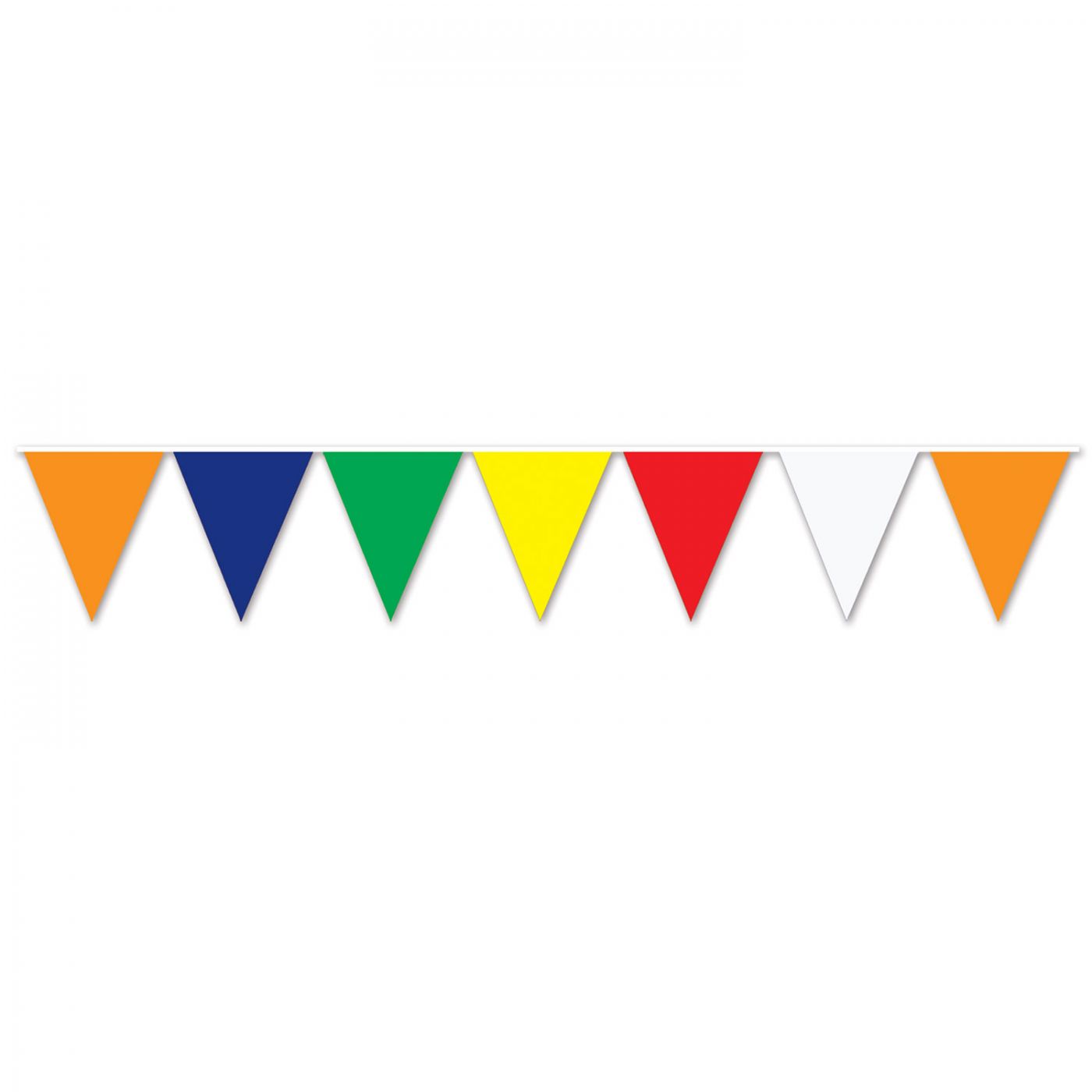 Multi-Color Pennant Banner (12) image