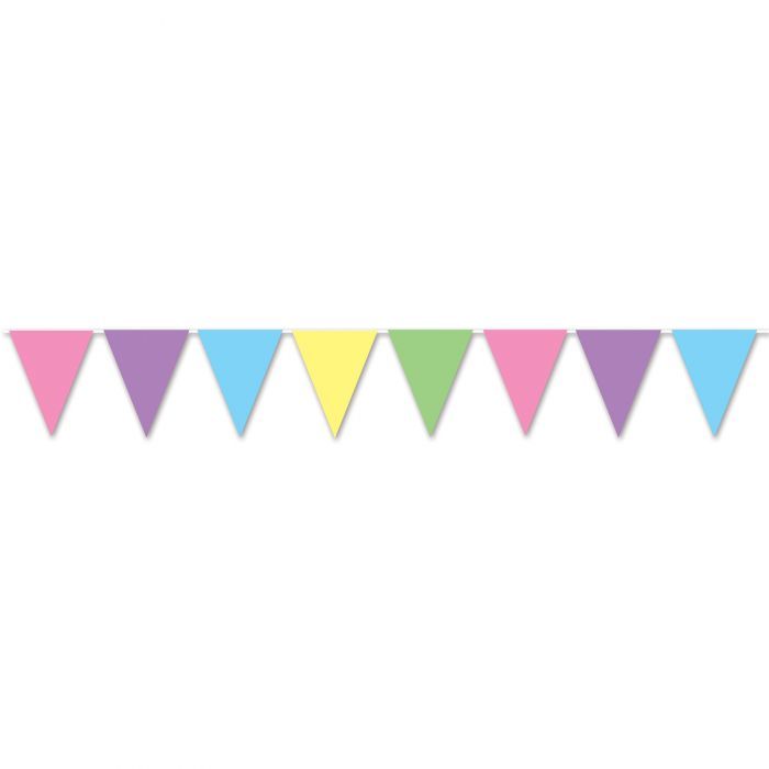 Pastel Pennant Banner (12) image