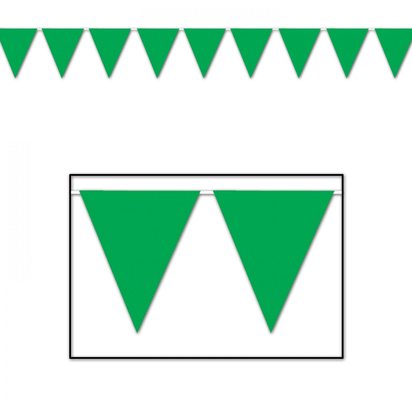 Green Pennant Banner (12) image