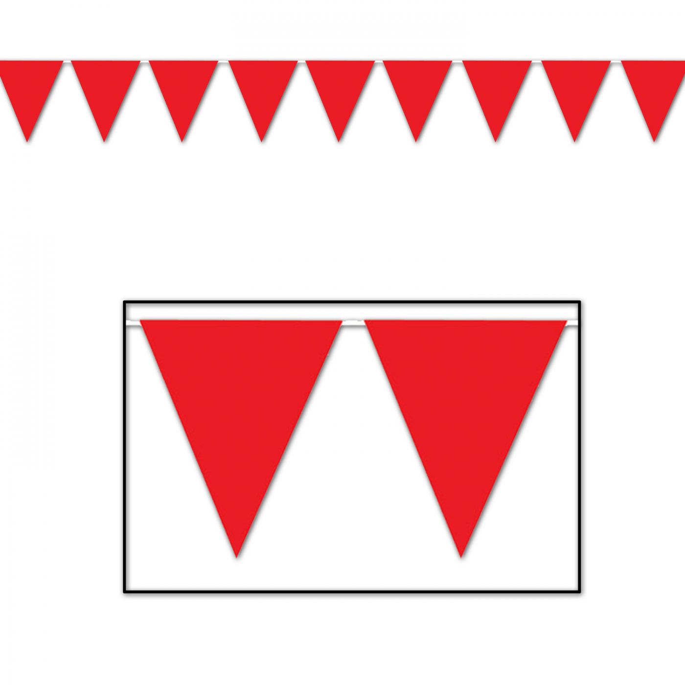 Red Pennant Banner (12) image