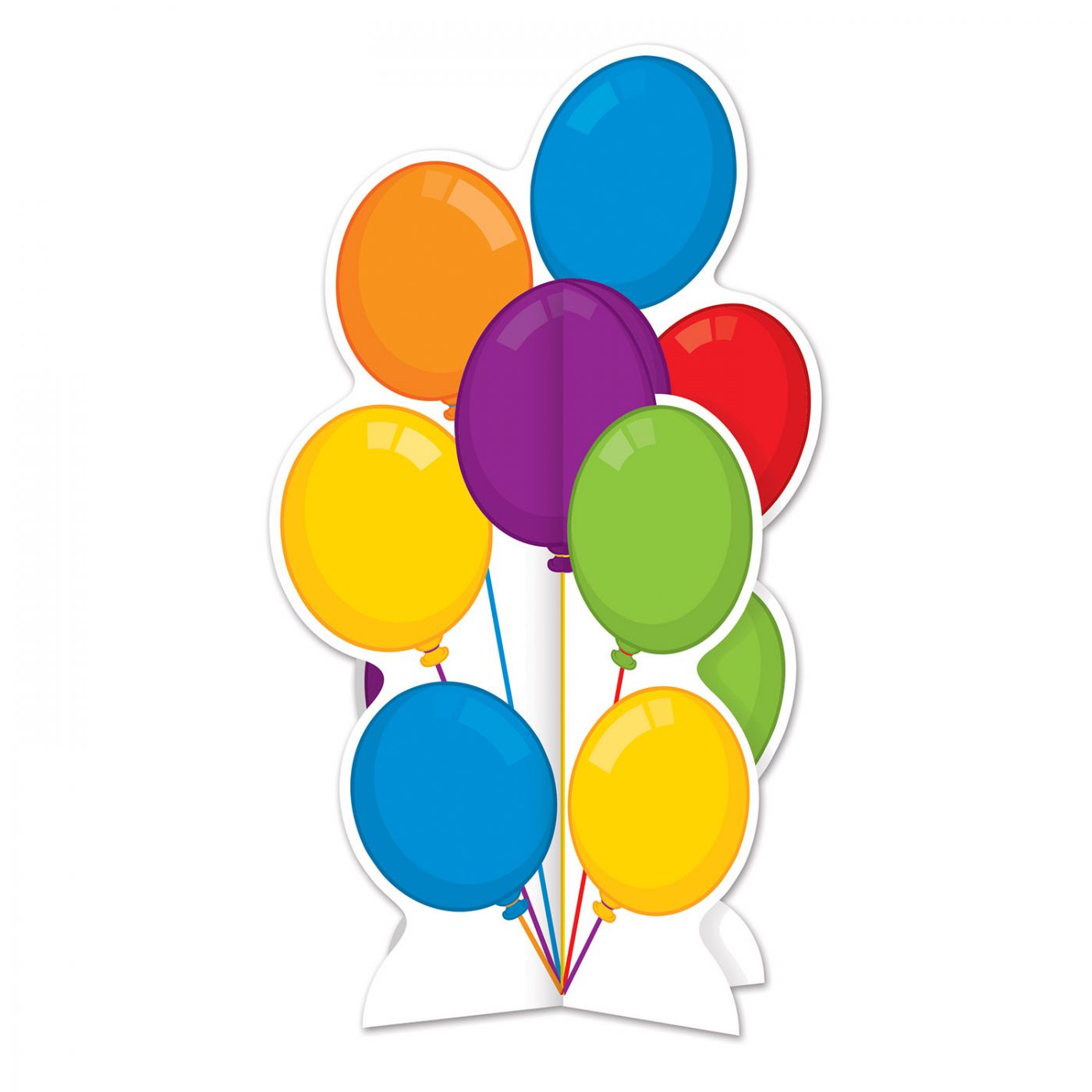 Image of 3-D Balloons Centerpiece (12)