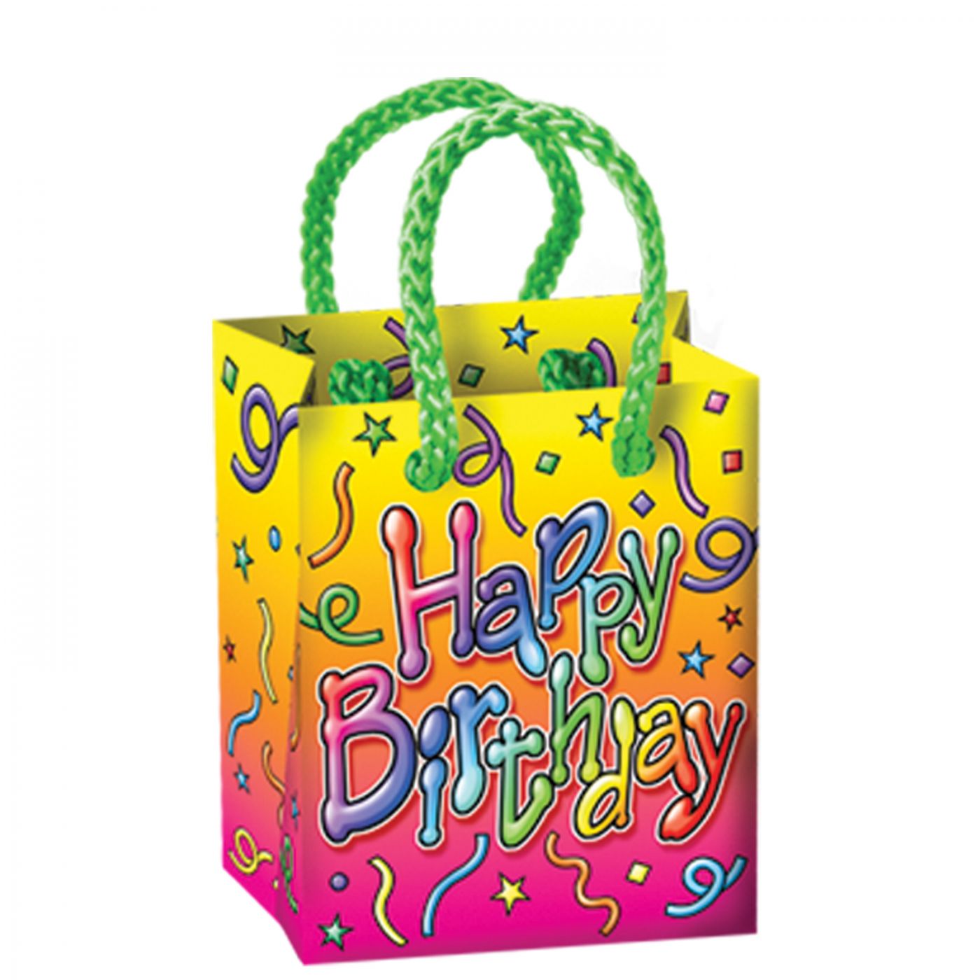 Image of Birthday Mini Gift Bag Party Favors (12)