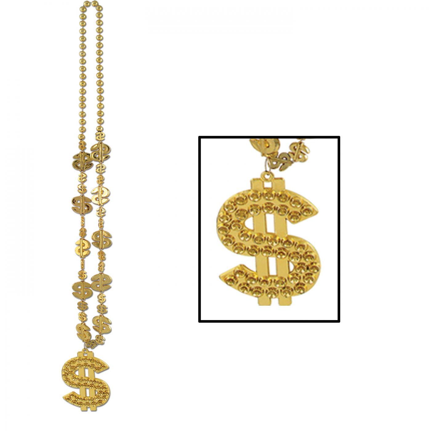 Image of  $  Beads w/ $  Medallion