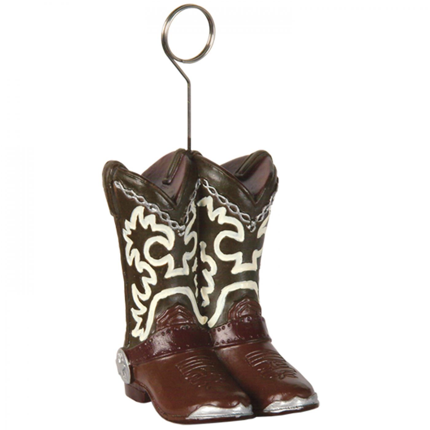 Cowboy Boots Photo/Balloon Holder (6) image