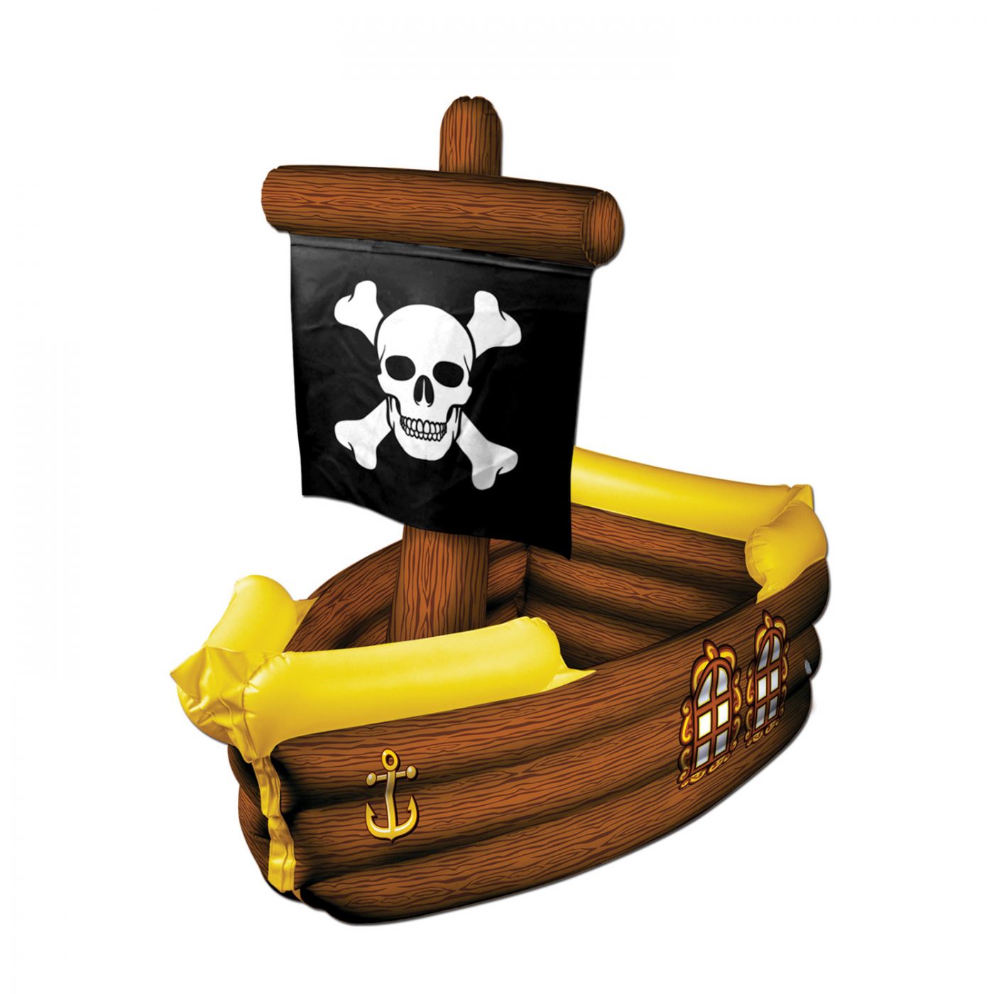 Inflatable Pirate Ship Cooler (1) image