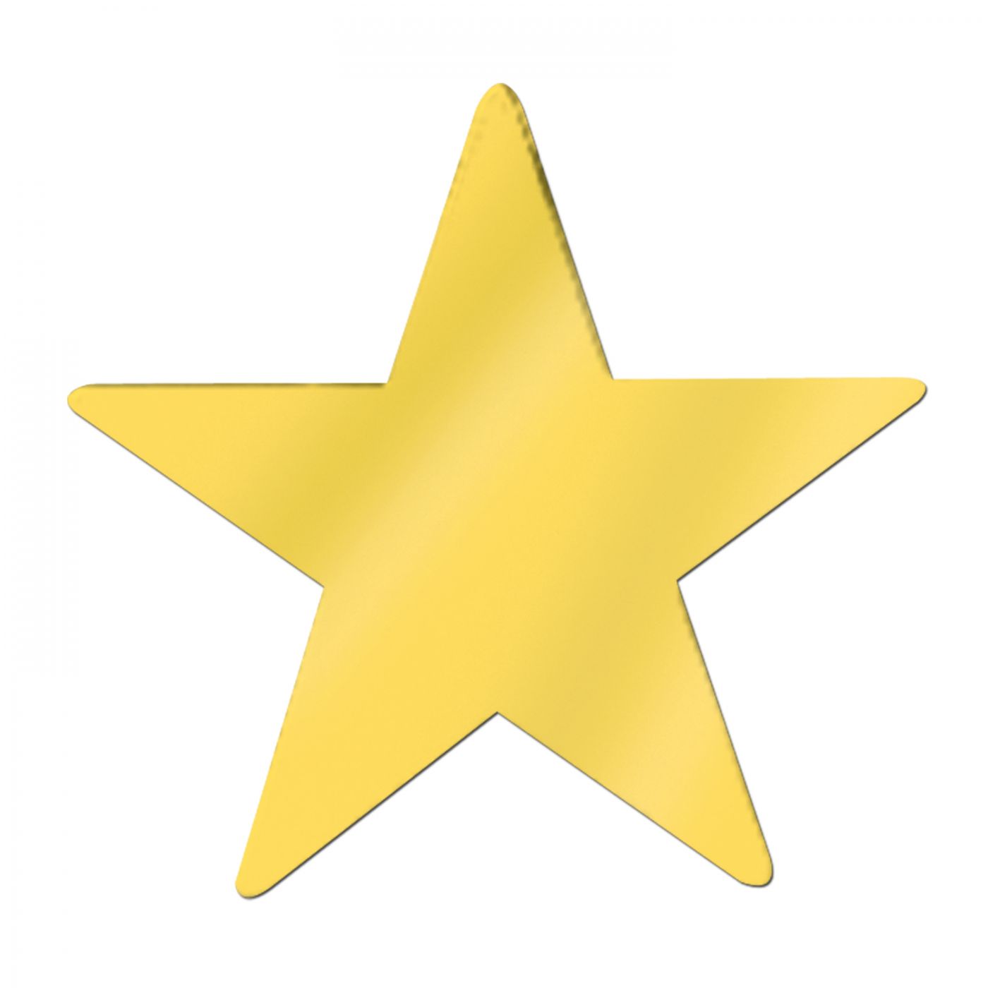 Jumbo Foil Star Cutout (12) image