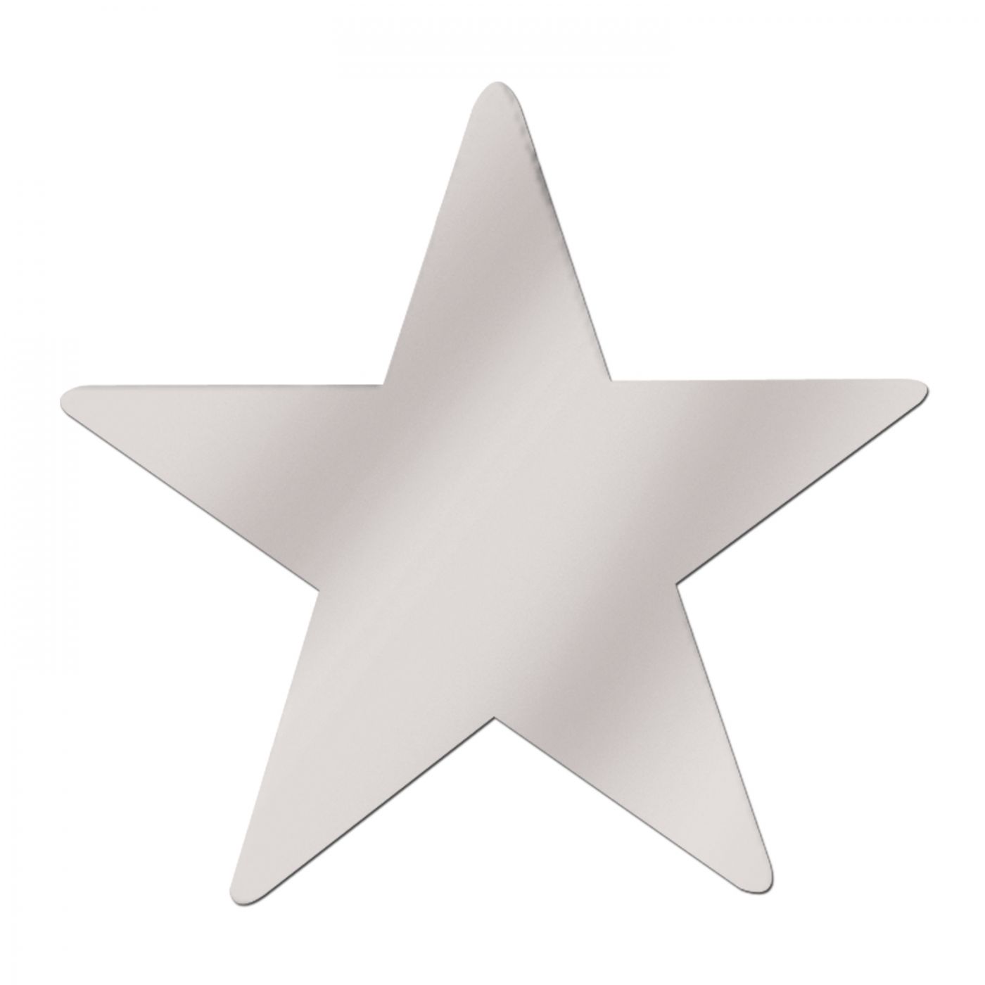 Jumbo Foil Star Cutout (12) image