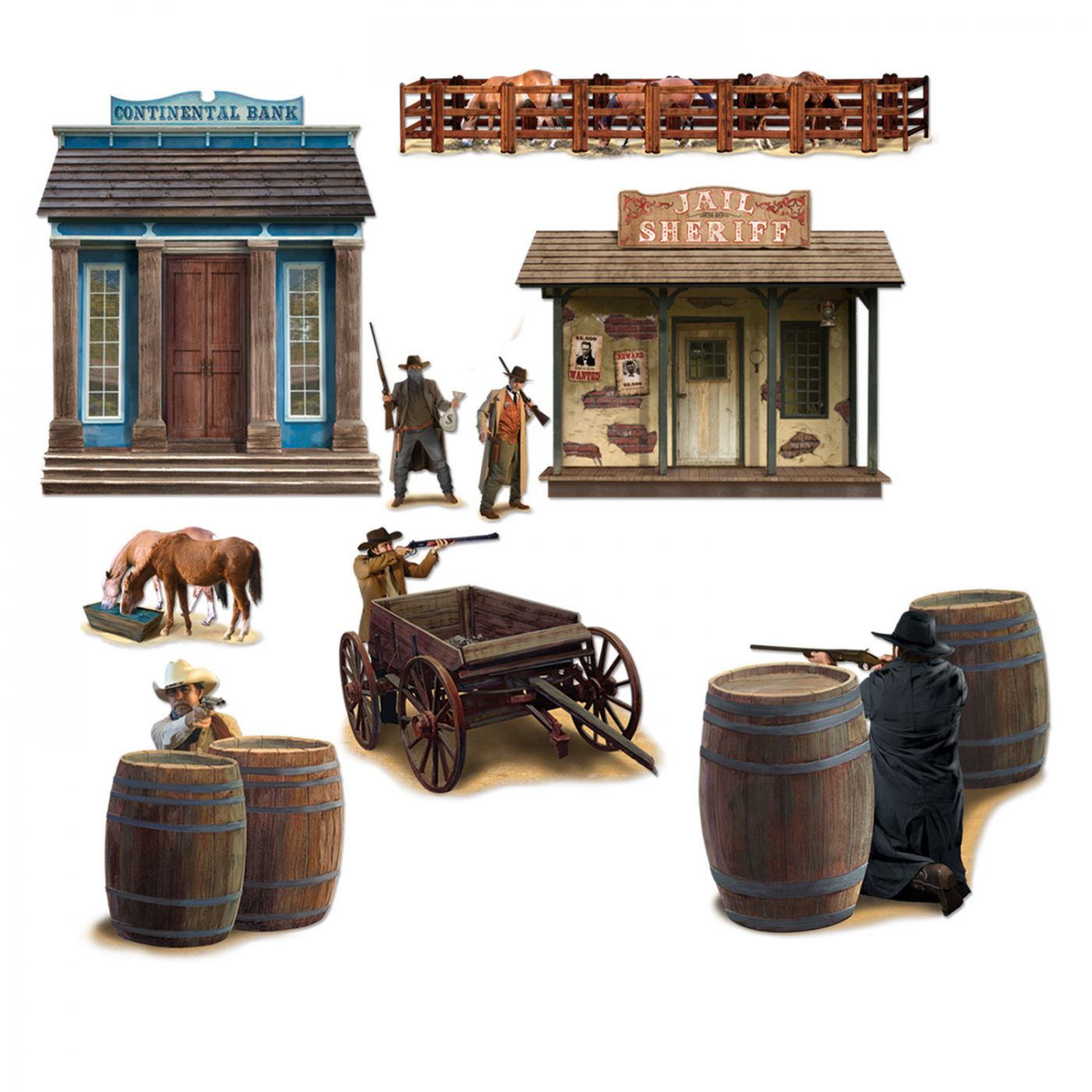 Wild West Shootout Props (12) image