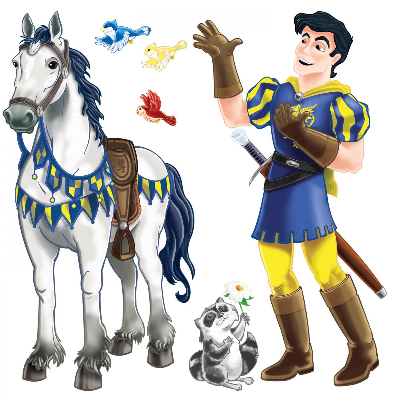 Prince & Trusty Steed Props image