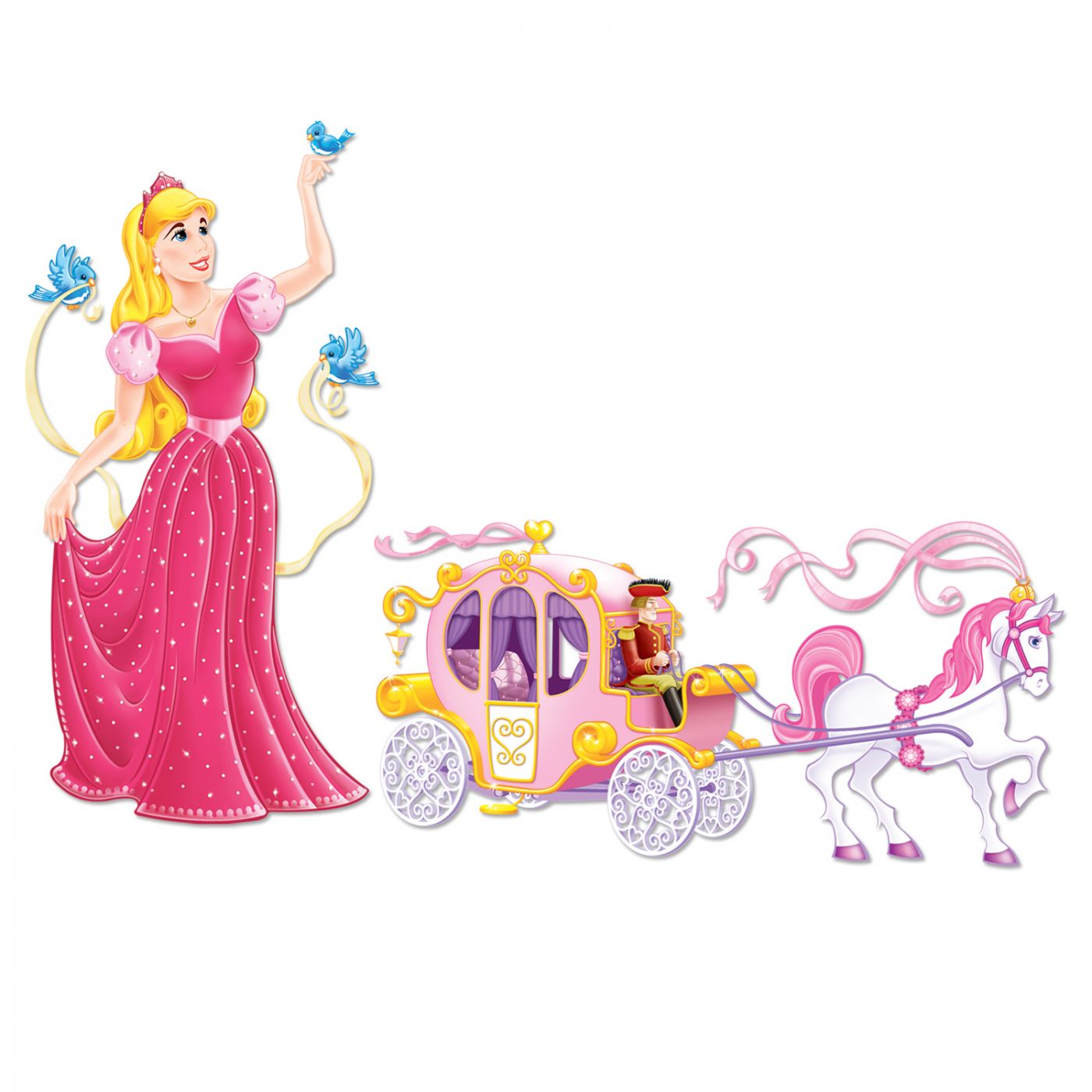 Princess & Carriage Props (12) image
