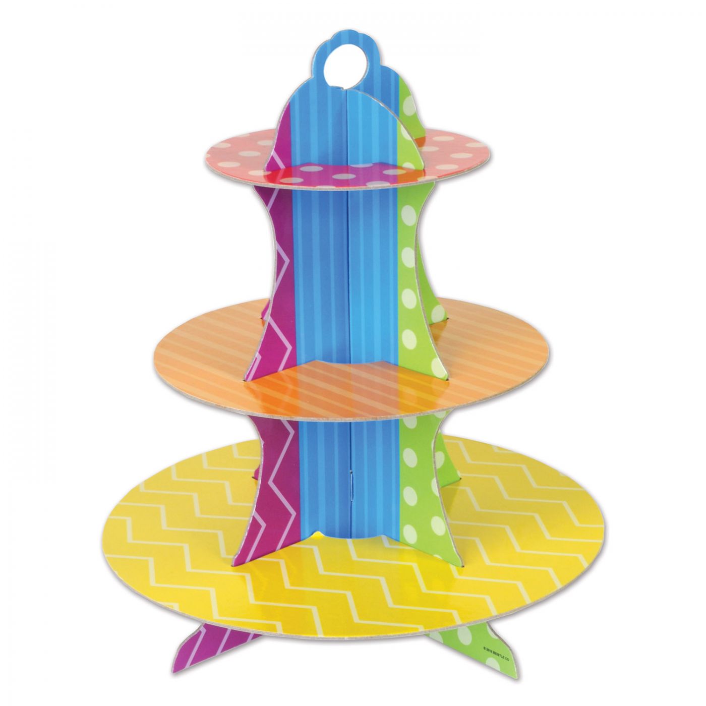 Dots & Stripes Cupcake Stand (12) image
