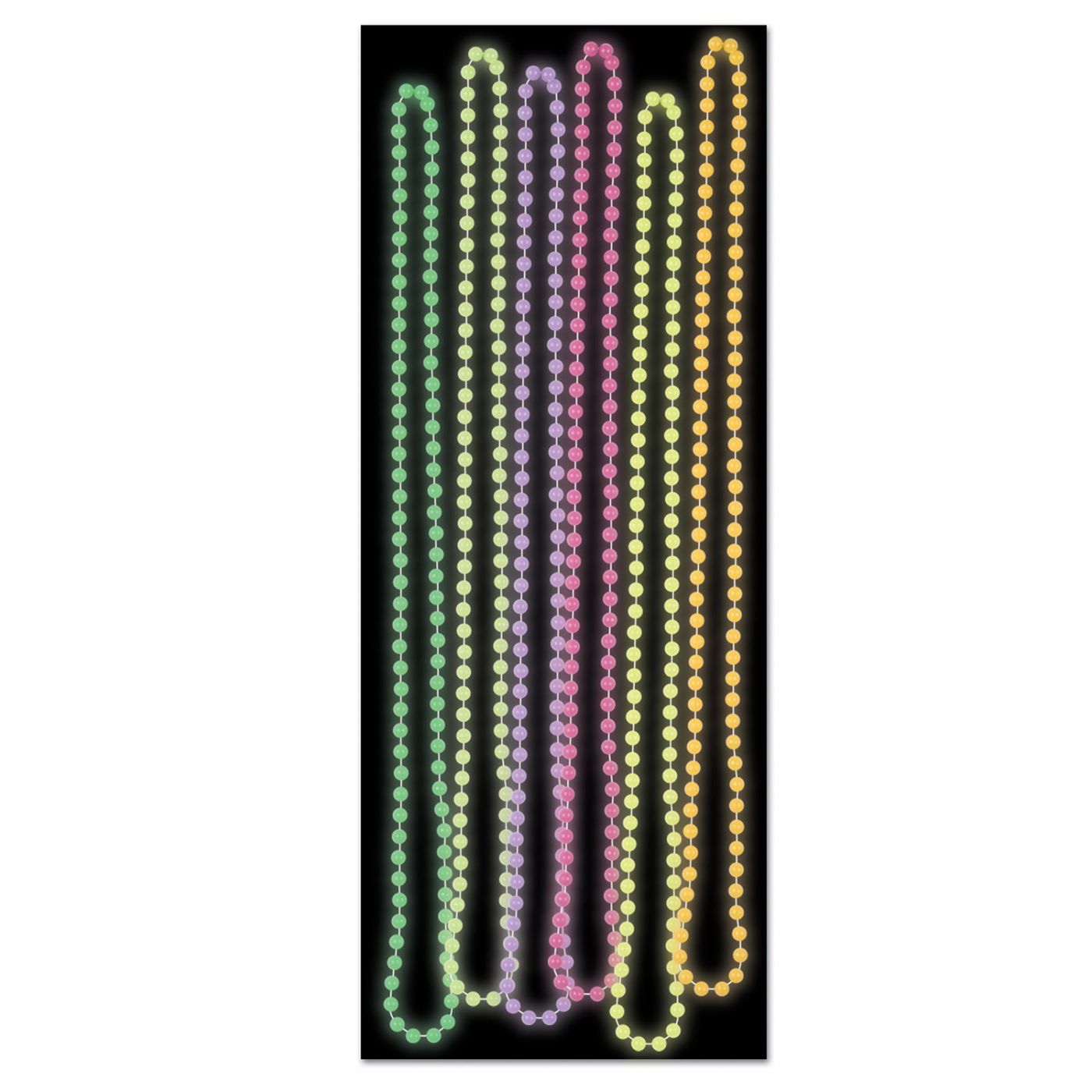 Glow In The Dark Party Beads (12) image