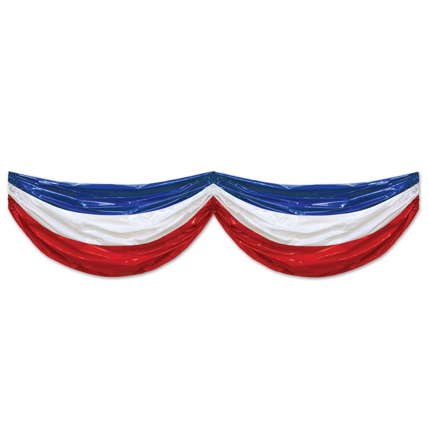 Patriotic Plastic Bunting (6) image