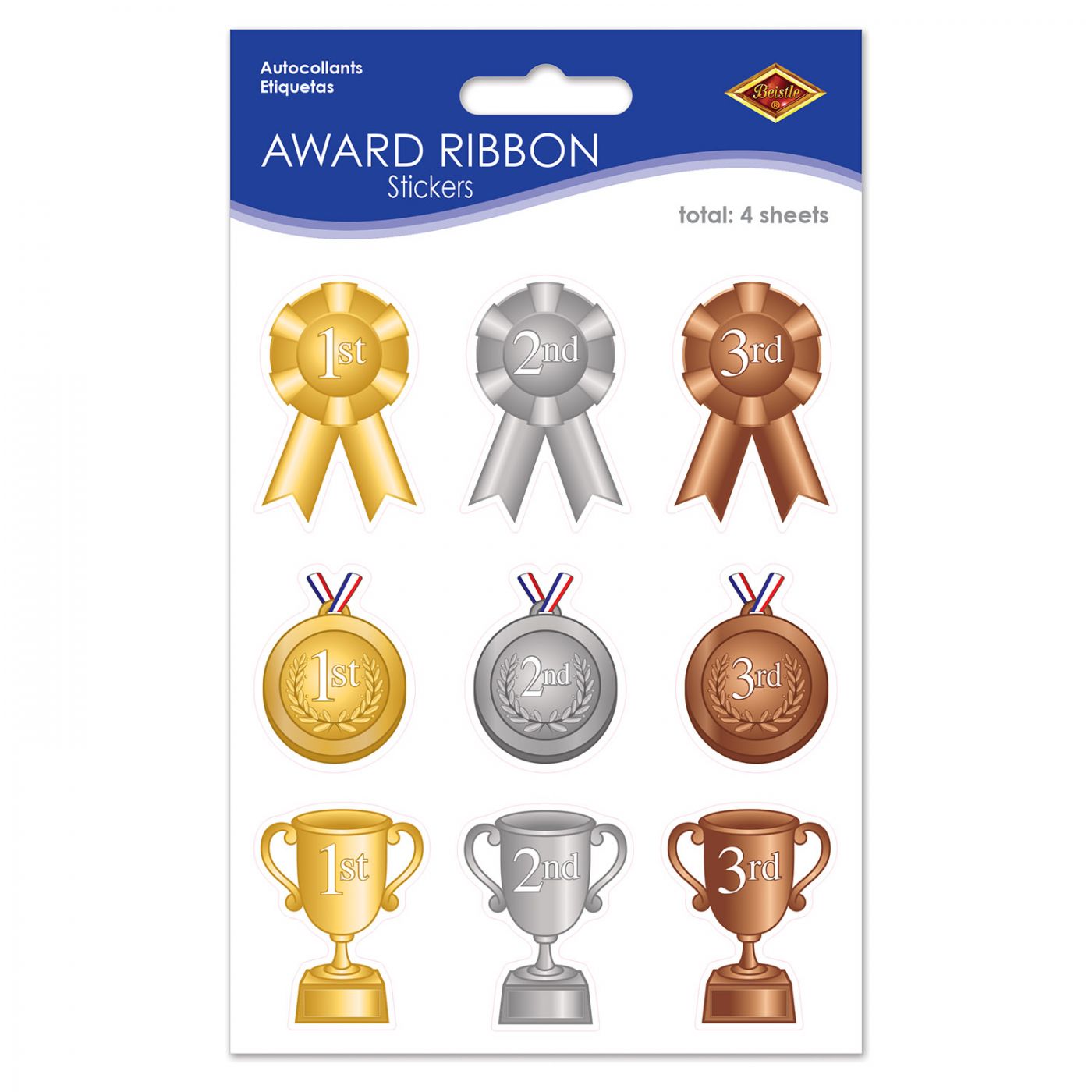Image of Award Ribbon Stickers (12)