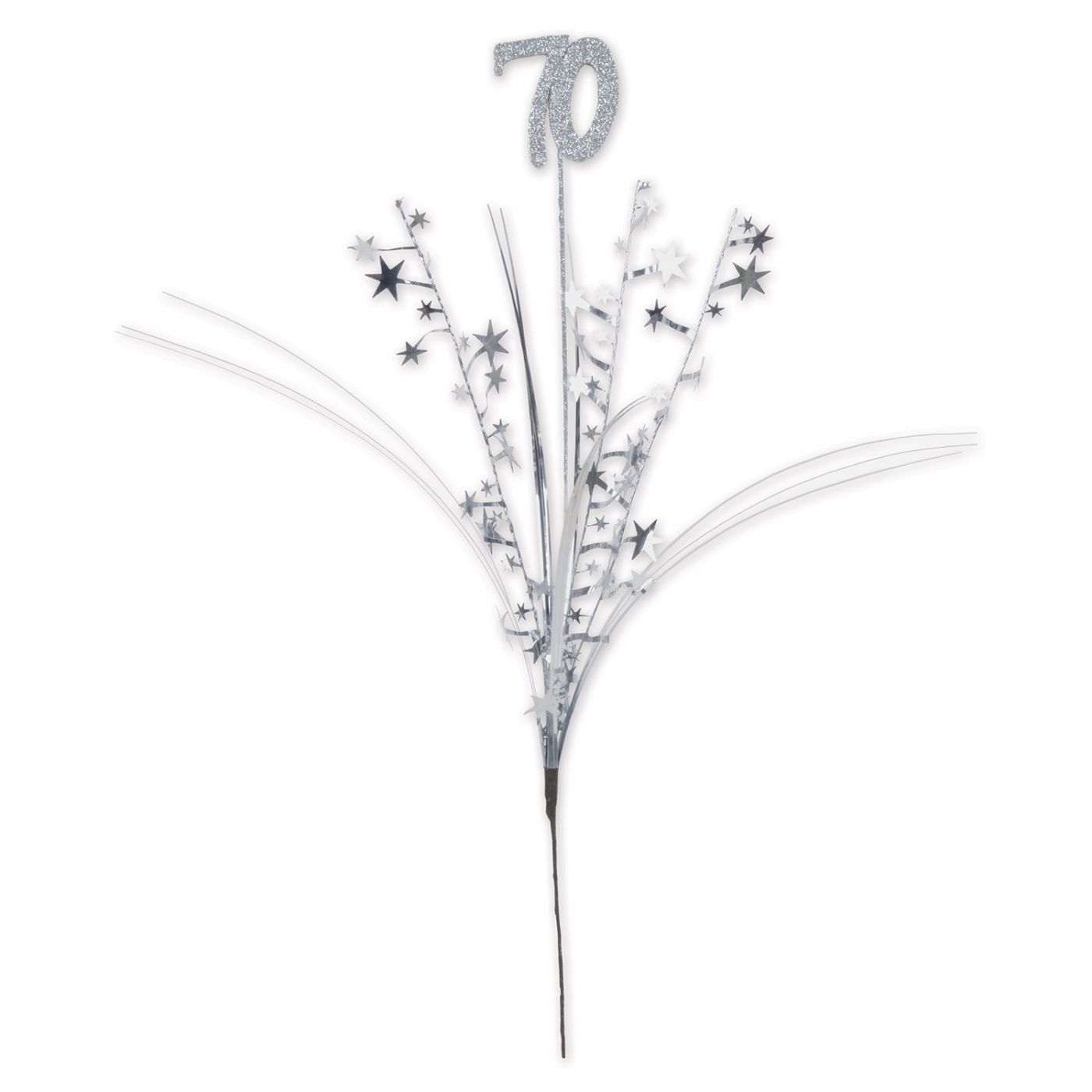 Glittered  70  Metallic Star Spray (12) image