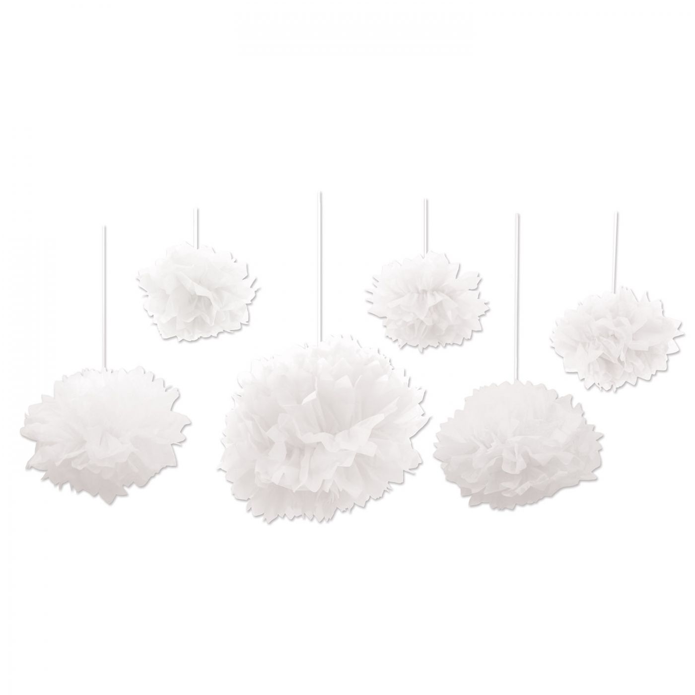 Tissue Fluff Balls (6) image