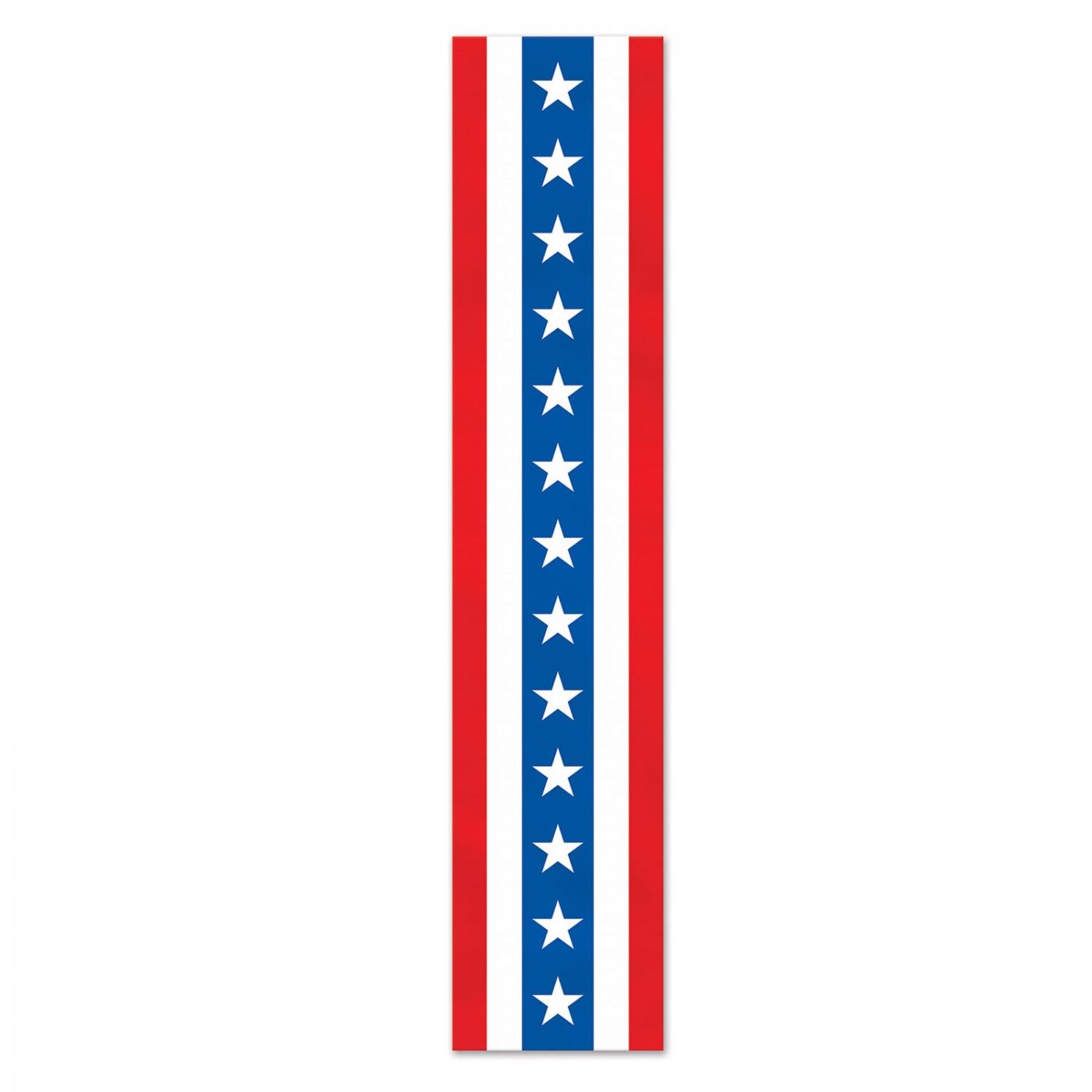 Patriotic Fabric Column Bunting (6) image