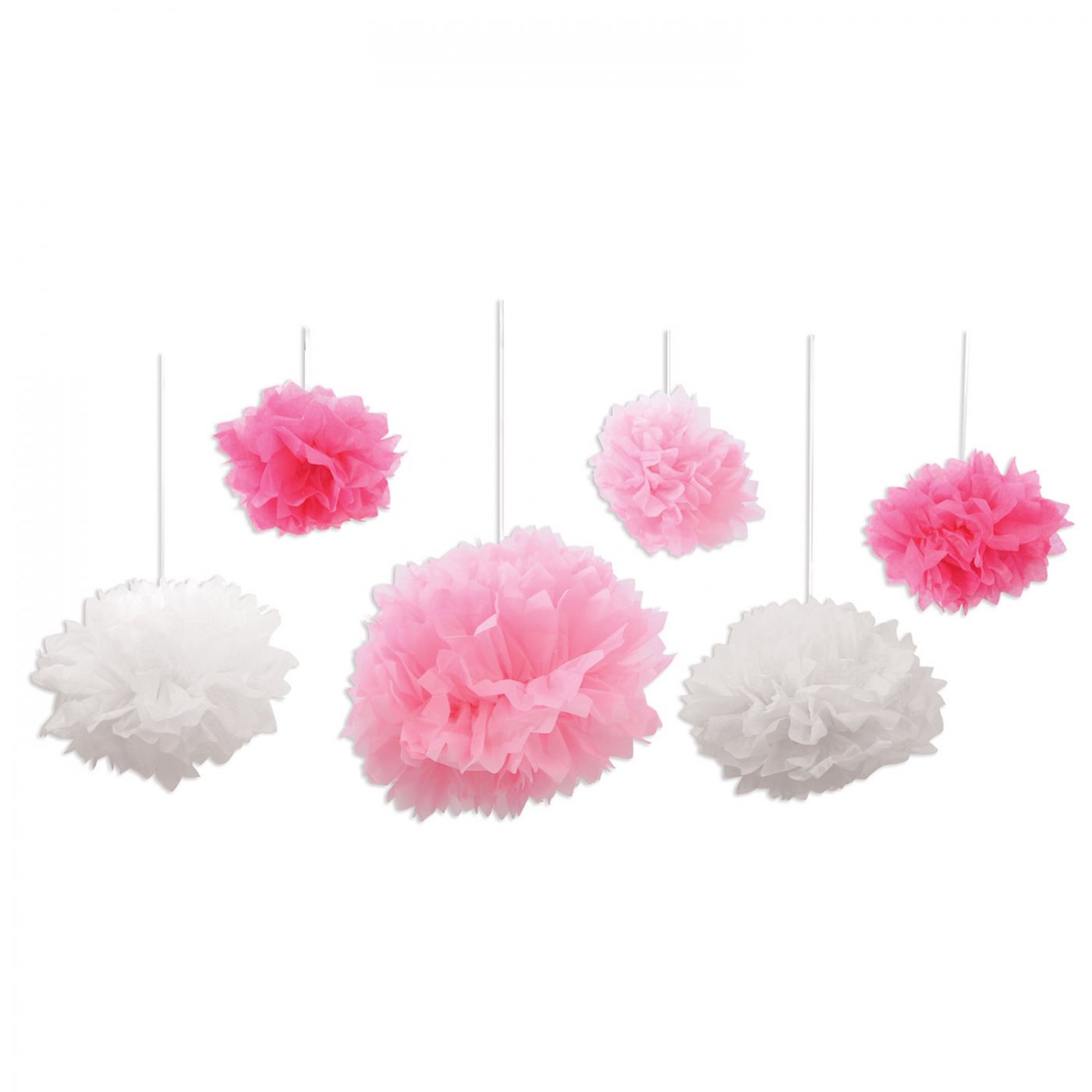 Tissue Fluff Balls (6) image